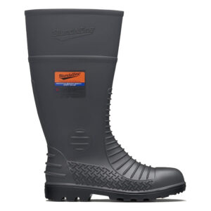 Blundstone Grey Safety Gumboot - Style #024
