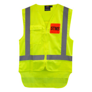 STMS TTMC-W17 Hi-Vis Yellow Polyester Vest (STMS)