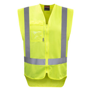 Vest Day/Night Polyester - Yellow (V5MVEST)