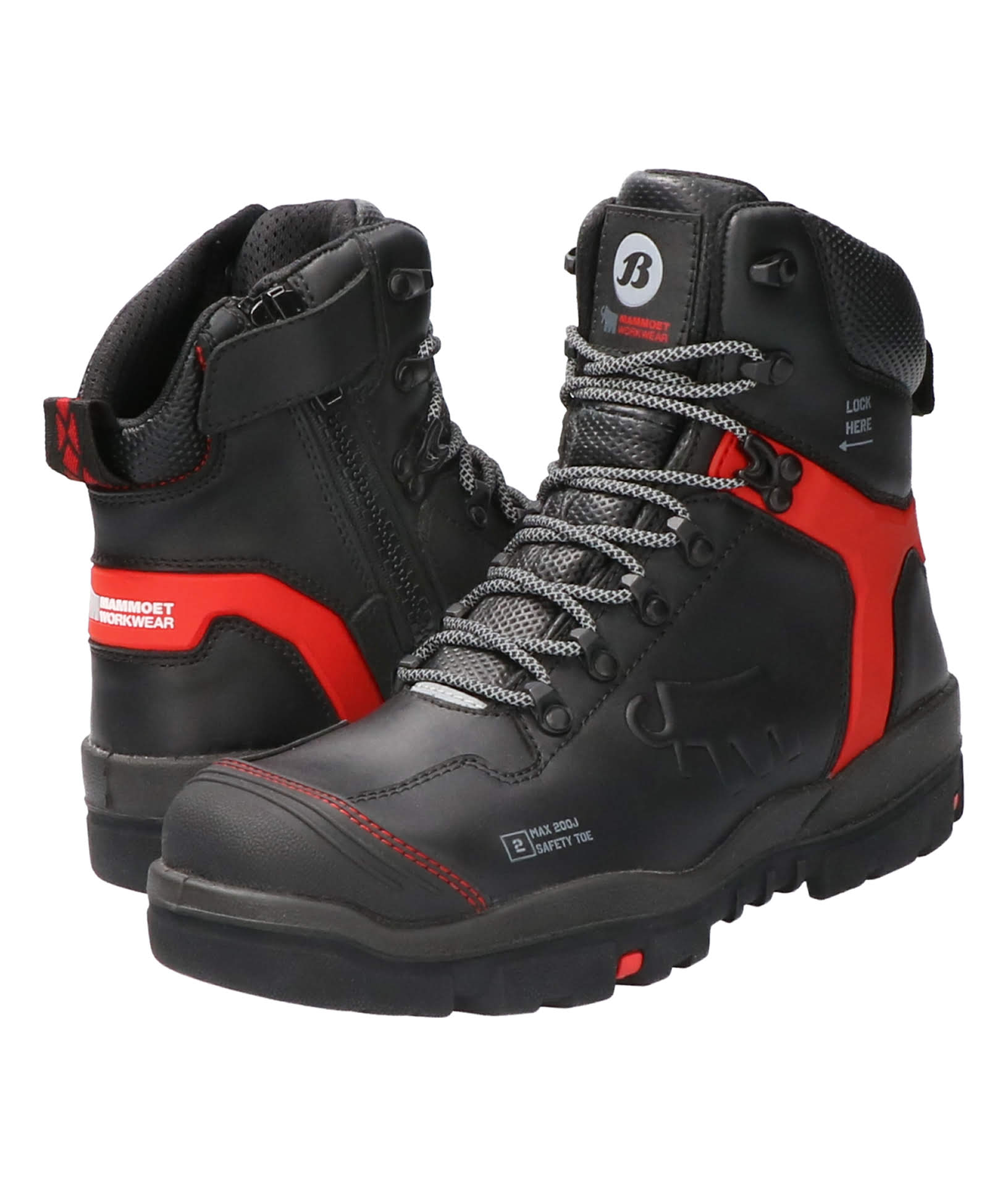 Bata Mammoet Anchor ZipSided Safety Boot