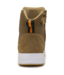 Boot Dune Low Cut Zip Side Lace Up - Brown