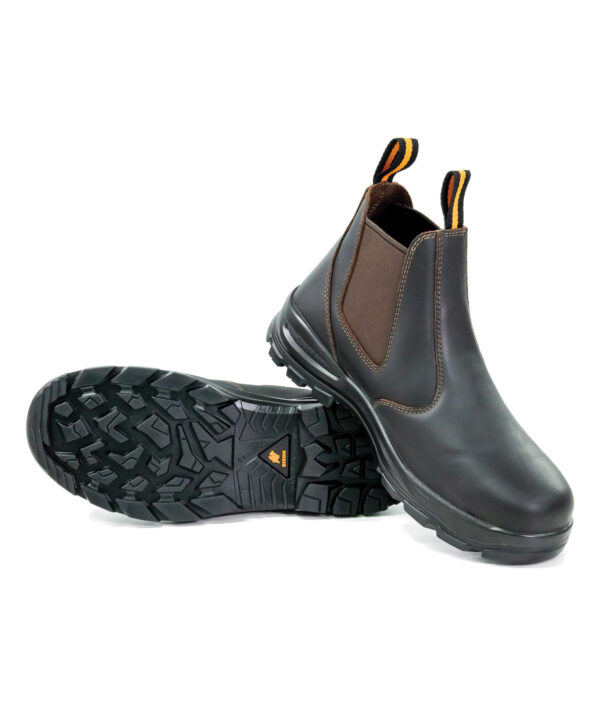 Bison Boot Ridge Slip On Chestnut