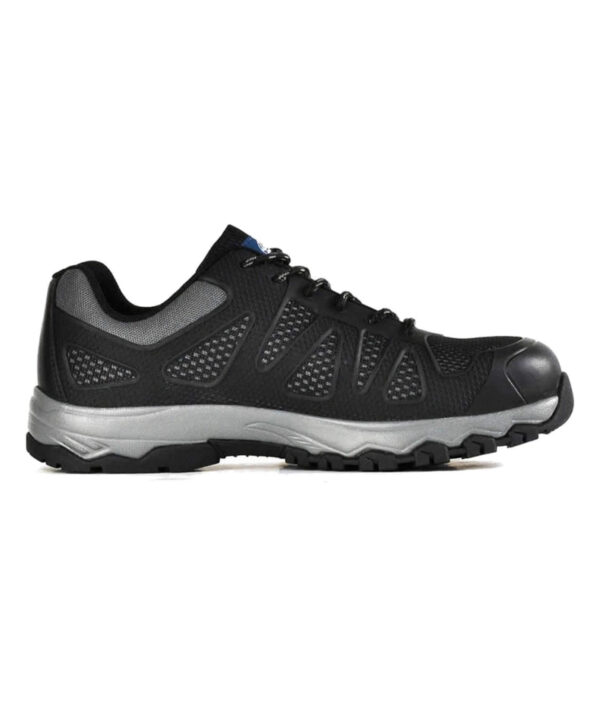 Bata Force Black Lace up Safety Shoe