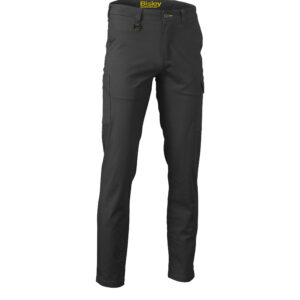 Bisley Black Stretch Cotton Drill Cargo Pants (BPC6008)