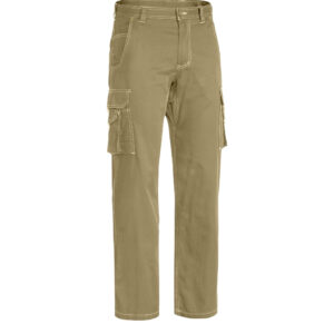 Bisley Khaki Cool Vented Lightweight Cargo Pants (BPC6431)