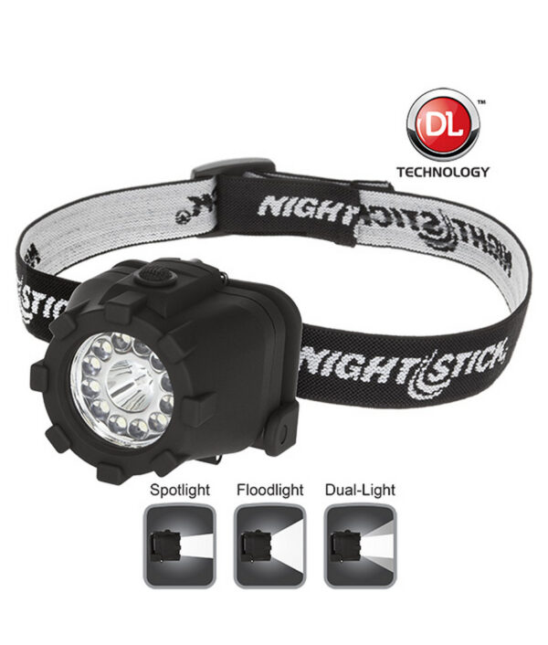 NIGHTSTICK Dual-Light Headlamp
