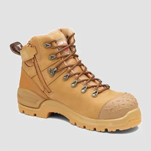 John Bull Style 4996 | Bronco 3.0 Zip Sided Wheat Safety Boots