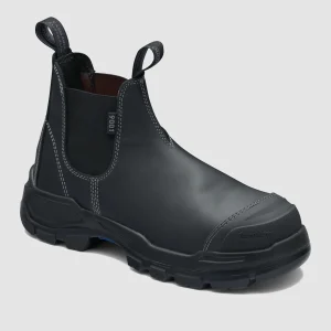 Blundstone Rotoflex Unisex Elastic Sided Safety Boots - Black